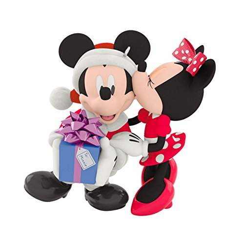 Minnies Perfect Present - Mickey And Minnie - 2014 Hallmark Keepsake Ornament