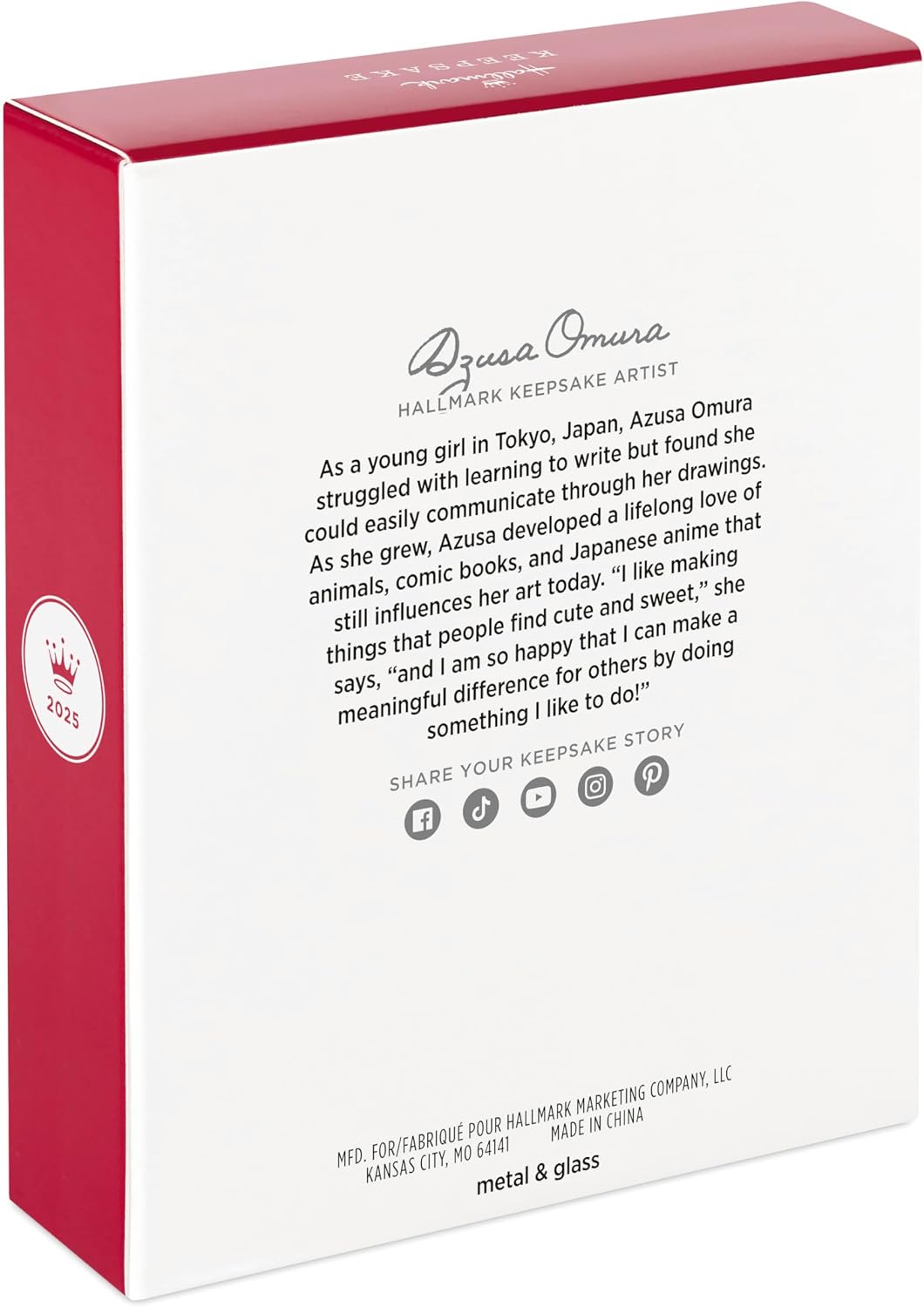 Hallmark Keepsake Christmas Ornament 2025, Our Wedding 2025 Photo Frame, Metal, Wedding Gifts