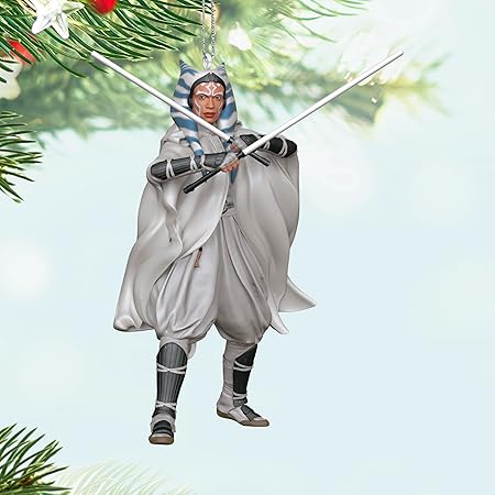 Hallmark Keepsake Christmas Ornament 2025, Star Wars: Ahsoka Ahsoka Tano, Gifts for Star Wars Fans - BCGiftMall