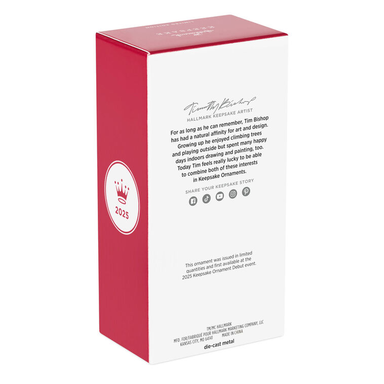 Hallmark Limited Edition 1999 Nissan Skyline GT-R 2025 Metal Ornament - BCGiftMall