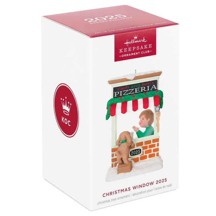 Hallmark 2025 Christmas Window Ornament Club Exclusive