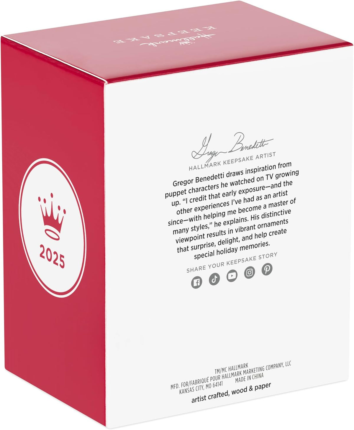 Hallmark Keepsake Christmas Ornament 2025, DC Comics 90th Anniversary, Papercraft, Gifts for DC Comics Fans