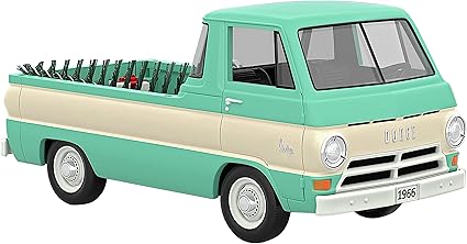 Hallmark Keepsake Christmas Ornament 2021, 1966 Dodge A-100 All-American Trucks, Metal Multi-Color 1999QXR9242