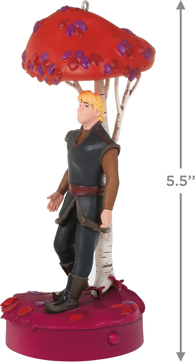 Hallmark Keepsake Christmas Ornament 2021, Disney Frozen 2 Lost in The Woods Kristoff, Musical
