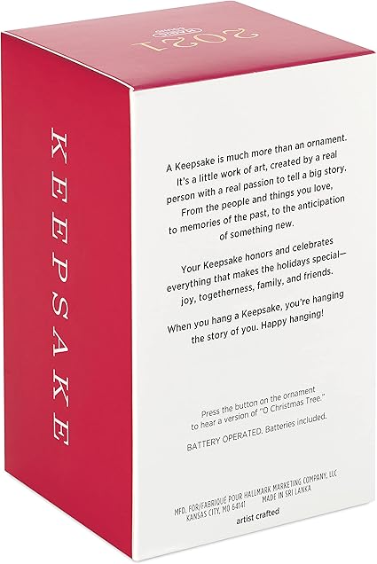 Hallmark Keepsake Christmas Ornament 2021, Tangled Up in Christmas Snowmen, Musical