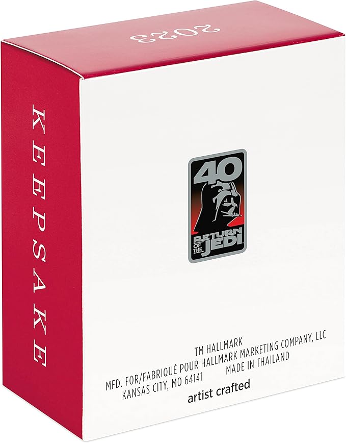 Hallmark Keepsake Christmas Miniature Ornament 2023, Star Wars: Return of The Jedi Desert Skiff, Gifts for Star Wars Fans