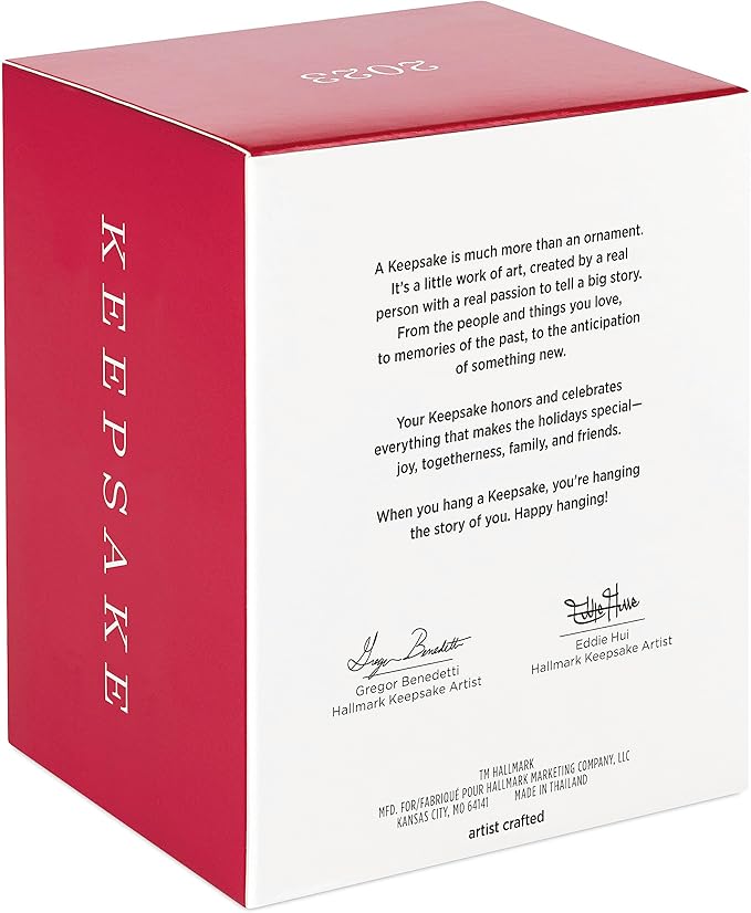 Hallmark Keepsake Christmas Ornament 2023, Disney Tim Burton's The Nightmare Before Christmas Jack Skellington and Zero Funko POP!, Gifts for Disney Fans