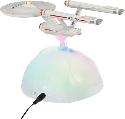 Hallmark Keepsake Tabletop Decoration, Star Trek U.S.S. Enterprise NCC-1701 with Light and Sound, Gifts for Star Trek Fans