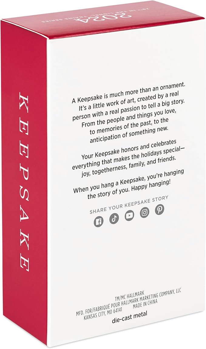 Hallmark Keepsake Christmas Ornament 2024, Lionel Trains Union Pacific Legacy SD70ACE, Metal, Gifts for Train Lovers