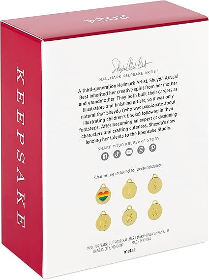 Hallmark Keepsake Christmas Ornament 2024, Our Anniversary, Metal, Gift for Couple