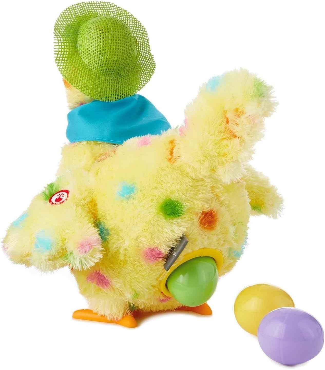 Hallmark SQUAWKIN' EGG DROPPIN' Mama Hen Techno Plush