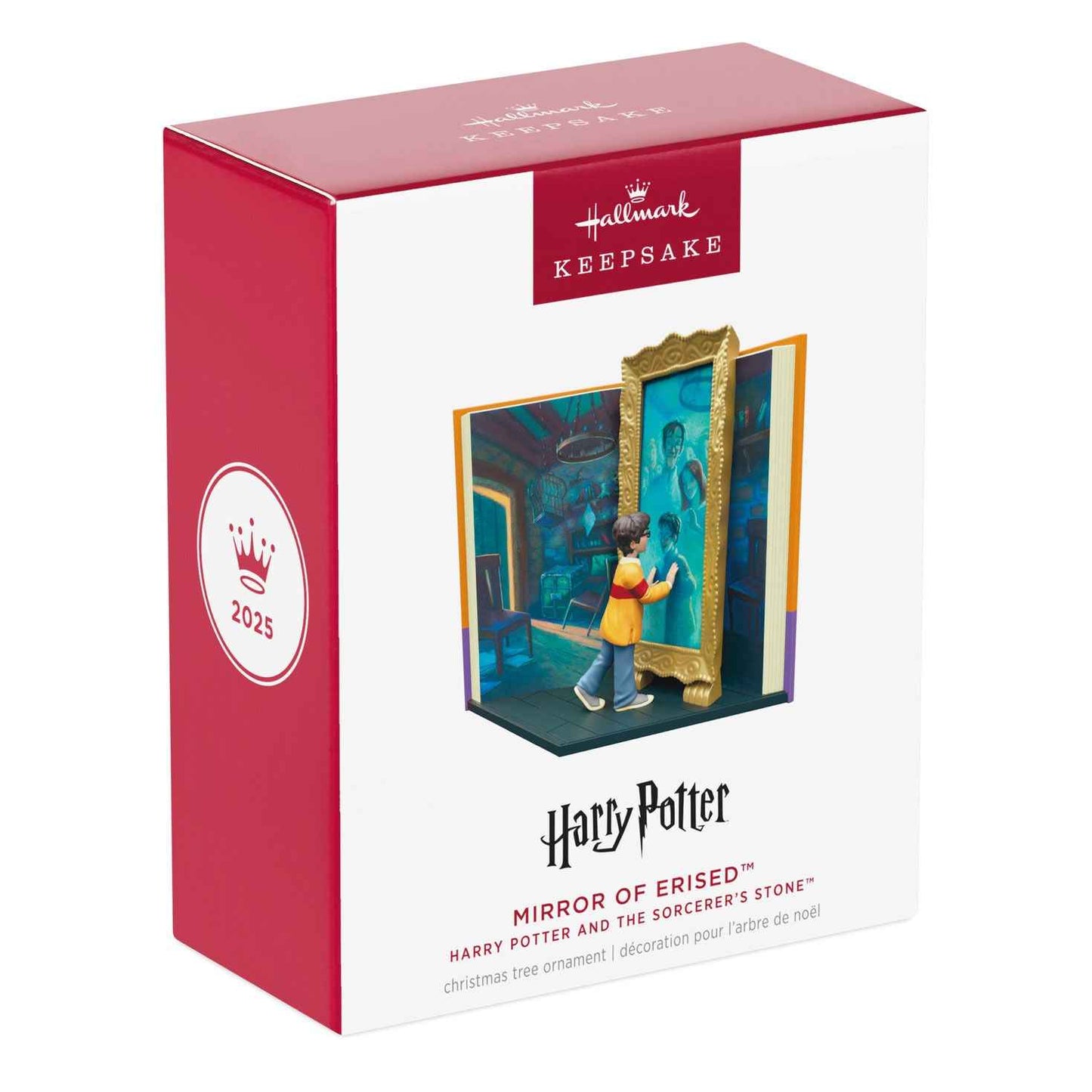 Hallmark Keepsake Christmas Ornament 2025 Harry Potter and The Sorcerer's Stone Mirror of Erised, Gifts for Harry Potter Fans
