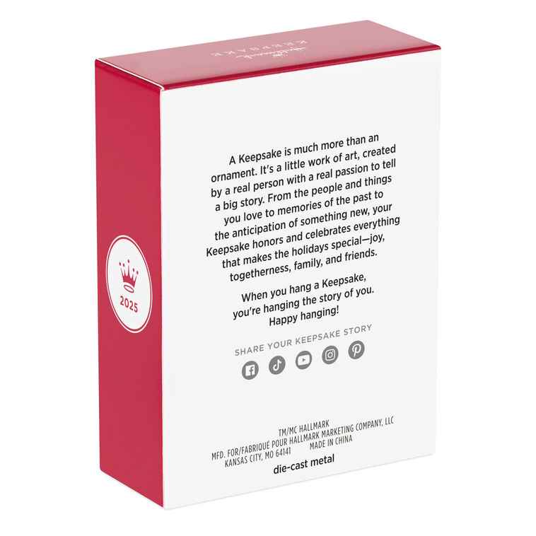 Hallmark Keepsake Christmas Ornament 2025, Lionel New York Central Vanderbilt Tender, Metal, Gifts for Train Lovers