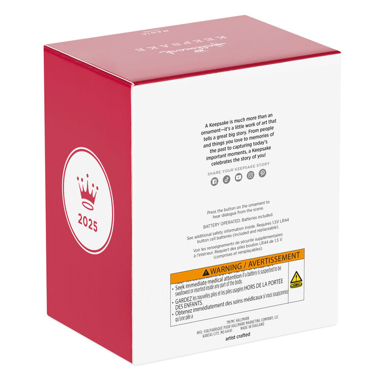 Hallmark Keepsake Christmas Ornament 2025, The Lord of The Rings Gandalf The Grey with Sound, Movie Gifts - BCGiftMall