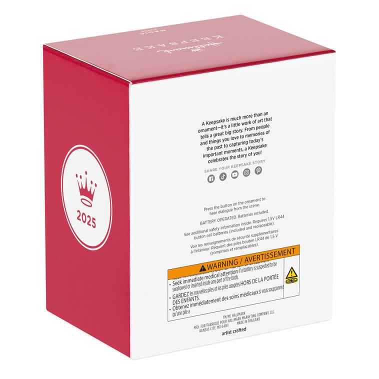 Hallmark Keepsake Christmas Ornament 2025, The Lord of The Rings Gandalf The Grey with Sound, Movie Gifts