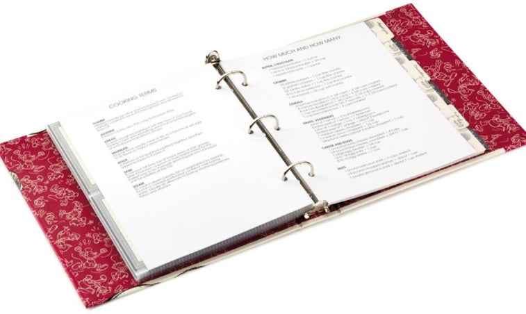 Hallmark Disney Mickey Mouse Recipe Organizer Book