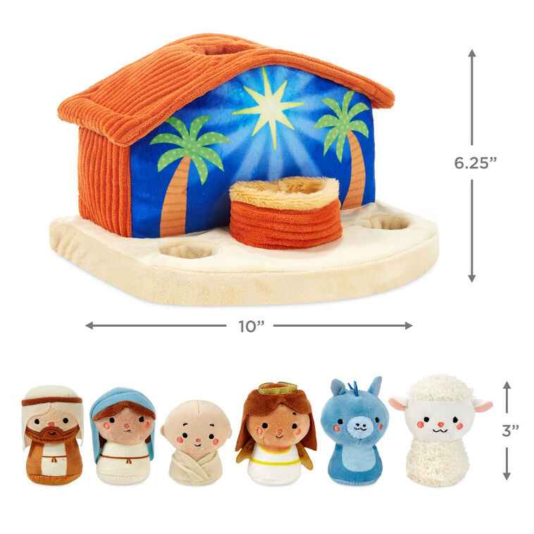 Hallmark Nativity Scene Plush Toys, 7-Piece Set