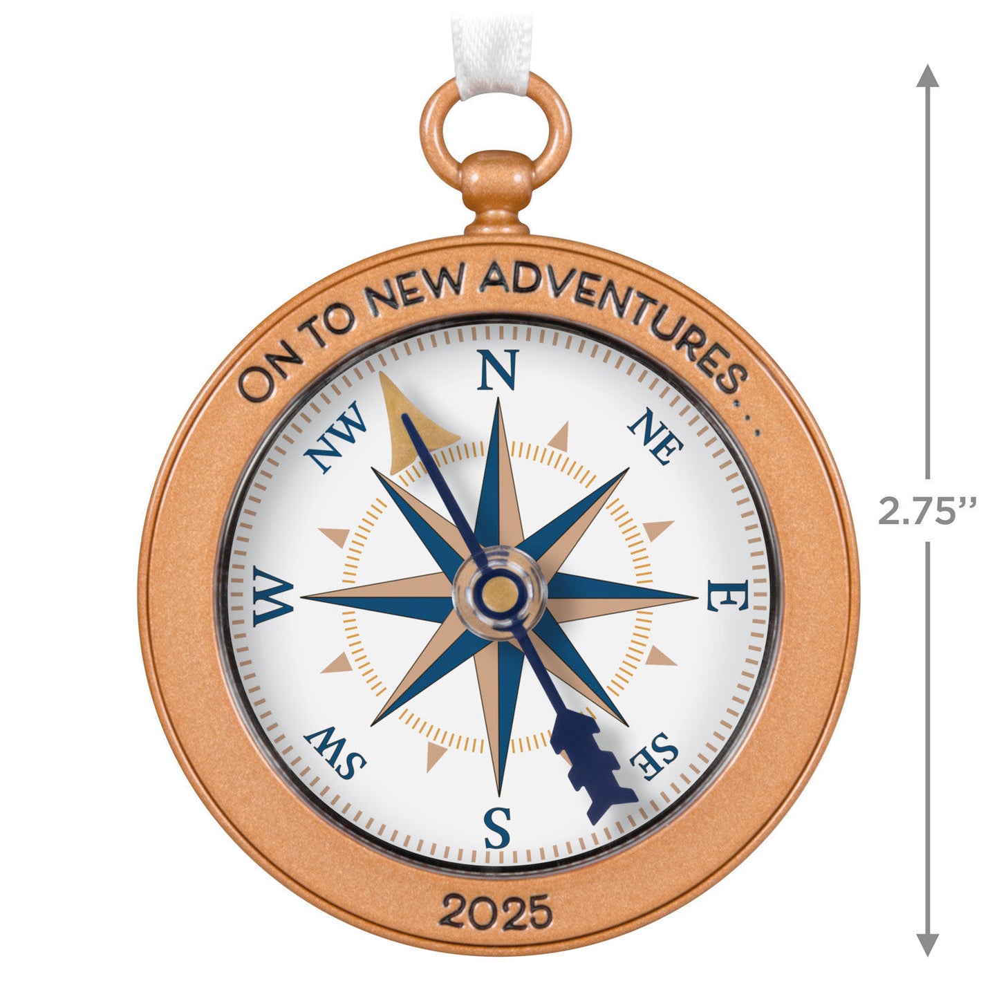 Hallmark New Adventures 2025 Metal Ornament - BCGiftMall