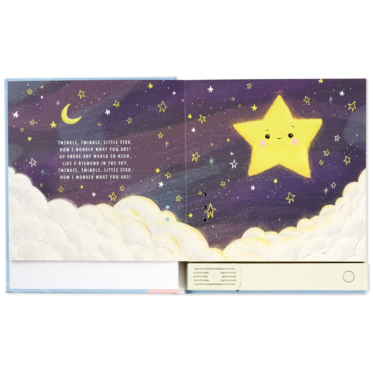 Hallmark Twinkle, Twinkle, Little Star and Other Favorite Nursery Rhymes Recordable Storybook