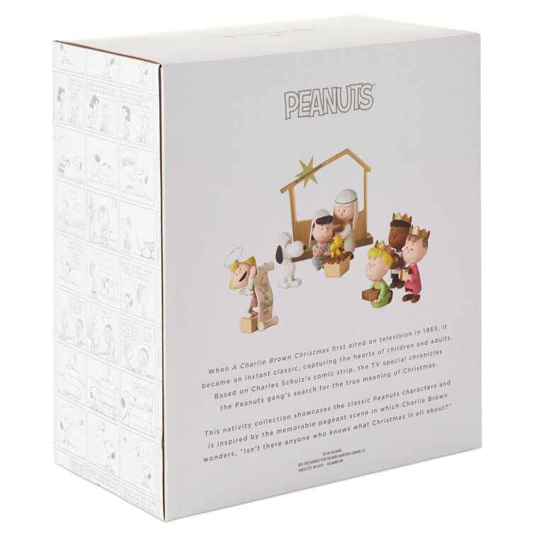 Peanuts® Christmas Pageant Figurines, Set of 9 by Hallmark