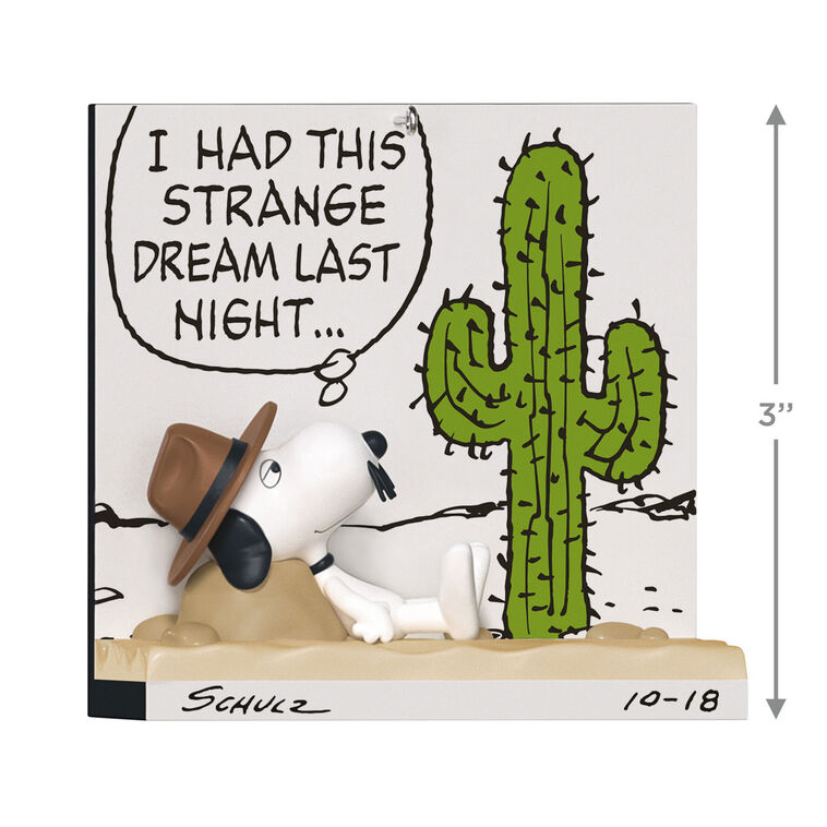 Hallmark 2025 The Peanuts® Gang Snoopy's Brother, Spike Ornament Limited - BCGiftMall