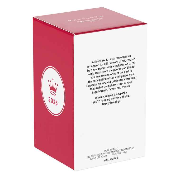 Hallmark Keepsake Christmas 2025 Disney Beauty and the Beast Belle With the Wardrobe Ornament