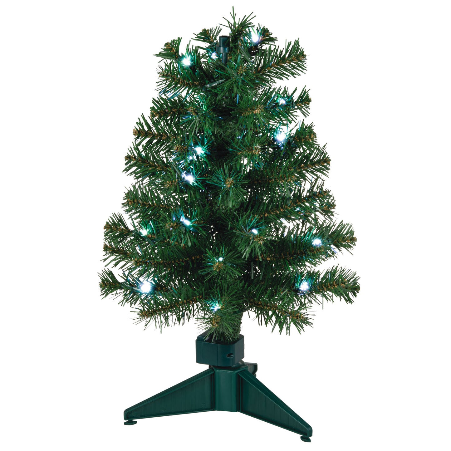 Hallmark Mini ShowToppers Evergreen Christmas Tree With Light, 17" - BCGiftMall