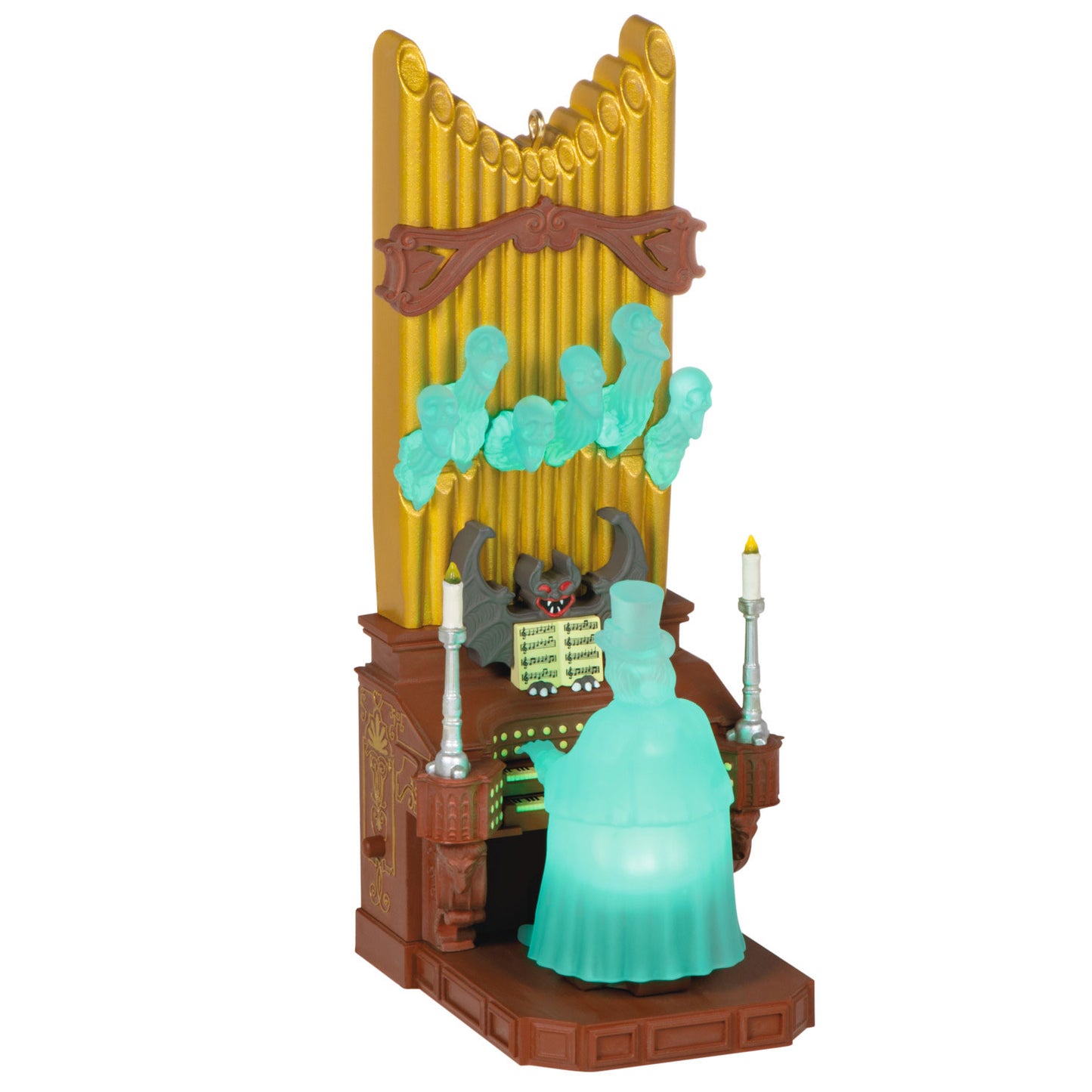 Hallmark Disney The Haunted Mansion Collection Victor Geist Ornament With Light and Sound - BCGiftMall
