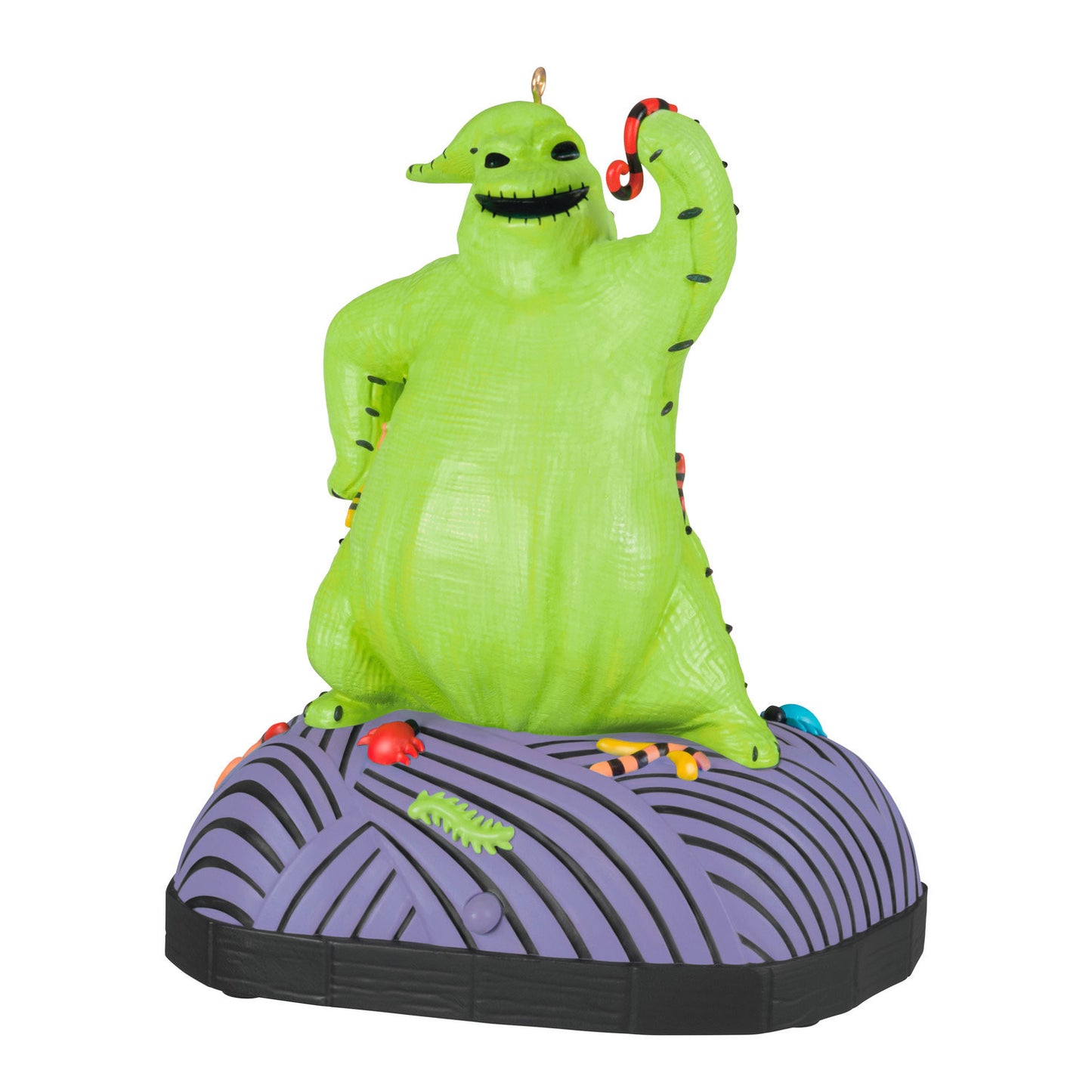 Hallmark 2024 Disney Tim Burton's The Nightmare Before Christmas Oogie Boogie Ornament With Sound and Motion - BCGiftMall