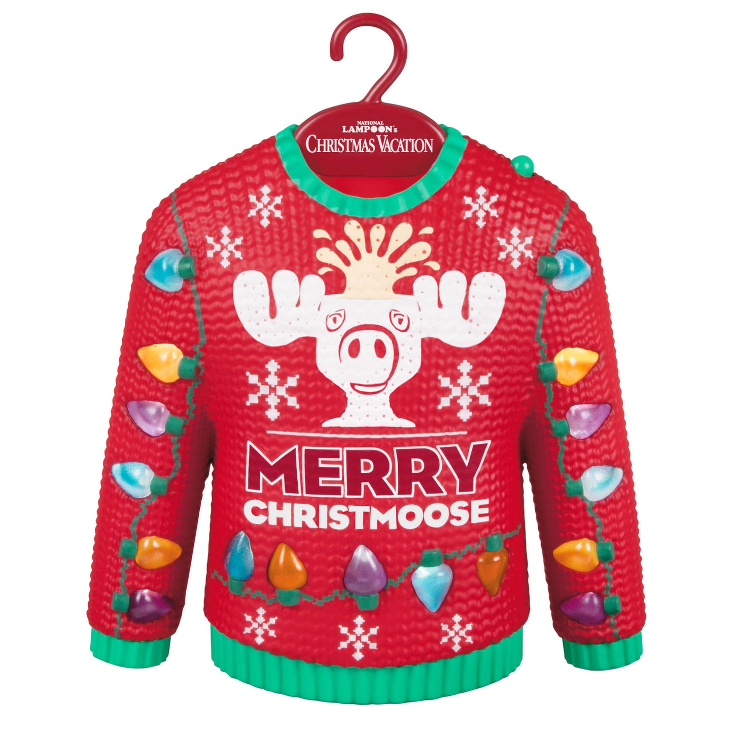 Hallmark National Lampoon’s Christmas Vacation™ Ugly Sweater Musical Ornament With Light - BCGiftMall