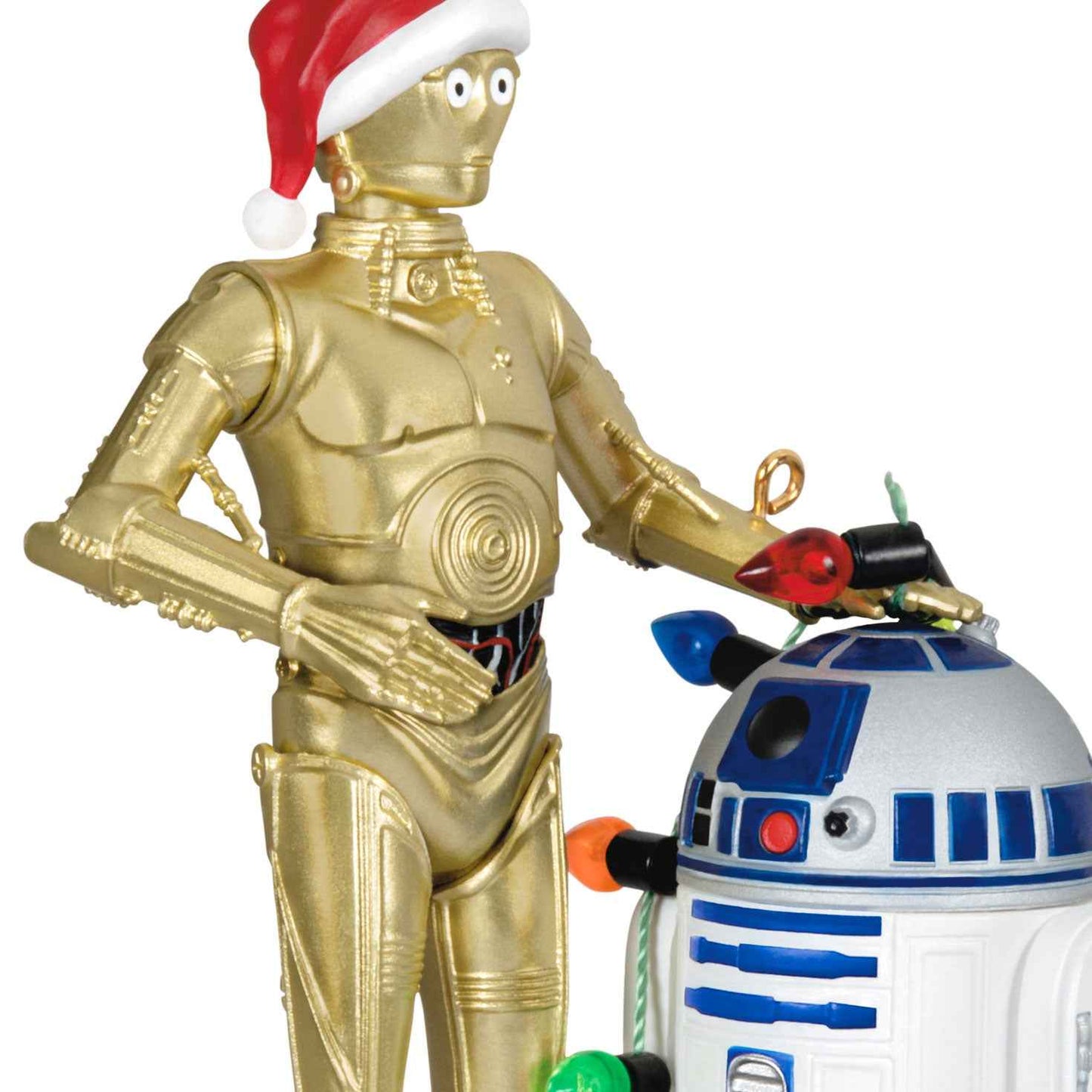 Hallmark 2024 Star Wars™ C-3PO™ and R2-D2™ Peekbuster Ornament With Motion-Activated Sound