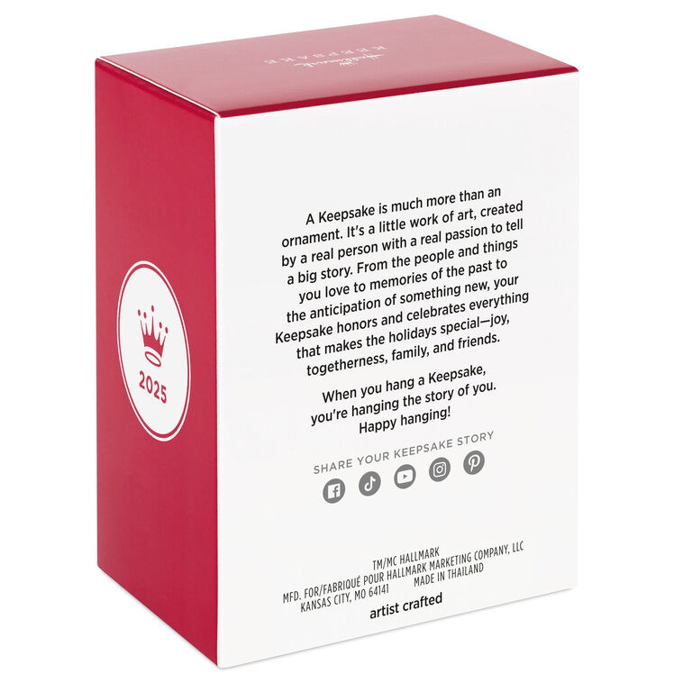 Hallmark Keepsake Christmas 2025 Marvel Spidey and His Amazing Friends Spin and Ghost-Spider Ornaments, Set of 2