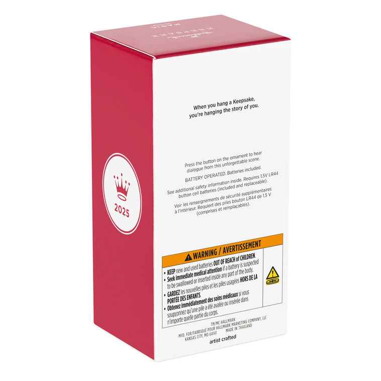 Hallmark Keepsake Christmas Ornament 2025, Star Wars: The Mandalorian Grogu Operating IG-12 with Sound, Gifts for Star Wars Fans