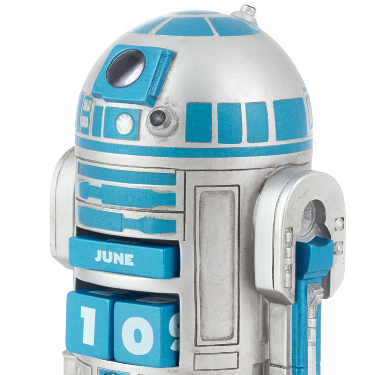 Hallmark Star Wars R2-D2 Perpetual Calendar With Sound