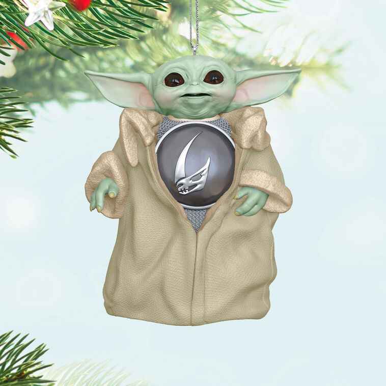 Hallmark Keepsake Christmas Ornament 2025, Star Wars: The Mandalorian Grogu, Gifts for Star Wars Fans
