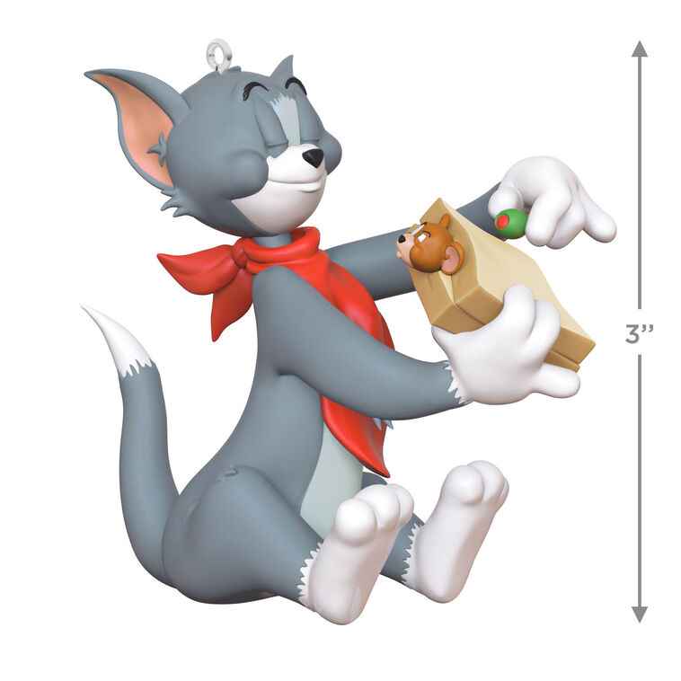 Hallmark Keepsake Christmas Ornament 2025, Tom and Jerry A Little Snack, Cartoon Gifts