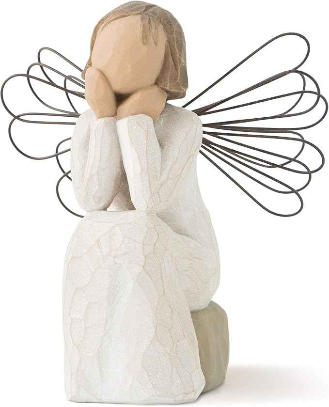 Willow Tree Angel of Caring, Sculpted Hand-Painted Figure
