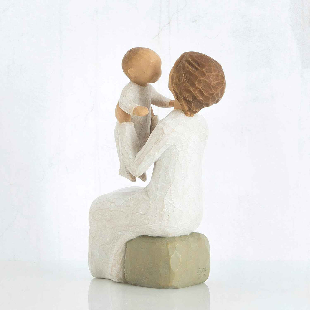 Willow Tree Grandmother, A Unique Love That Transcends The Years, Celebrate New Beginnings, Babies, Families, Loving Relationships Between Parent, Grandparent and Child, Sculpted Hand-Painted Figure