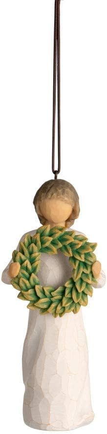 Willow Tree Magnolia Ornament, Sculpted Hand-Painted Figure - BCGiftMall