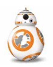 Hallmark 2016 Gift 1QBY7435 BB-8 Itty Bitty Ornament