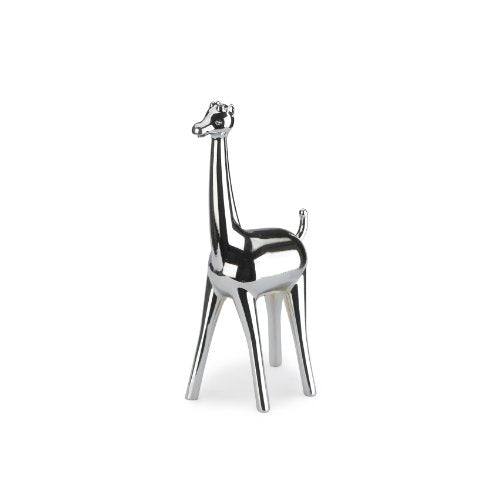 Zomma Zoola Giraffe Ring Holder, Chrome