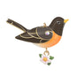 Hallmark Keepsake Christmas Ornament 2021, Mini Spring Robin, 1.16"