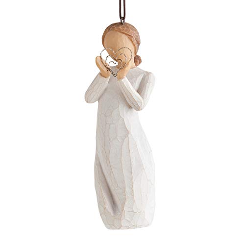 Willow Tree Lots of Love Ornament, Sculpted Hand-Painted Figure