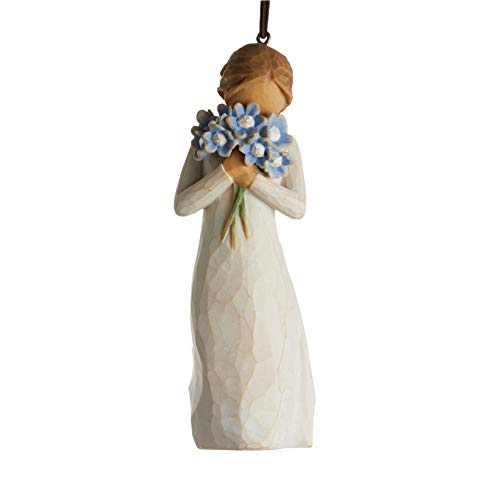 Willow Tree Forget-me-not Ornament, Sculpted Hand-Painted Figure