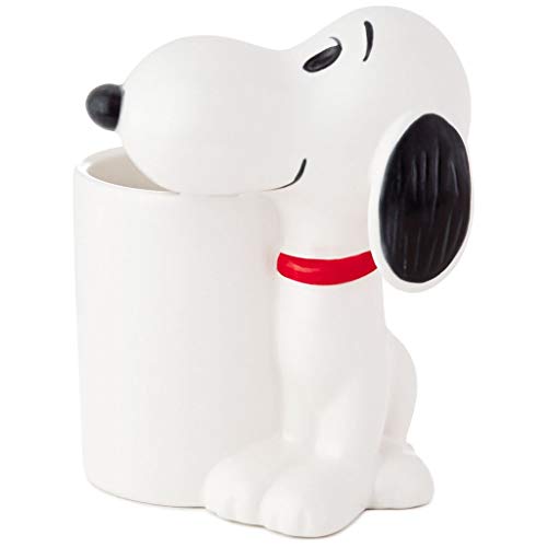 Hallmark Peanuts Snoopy Ceramic Pencil Holder New