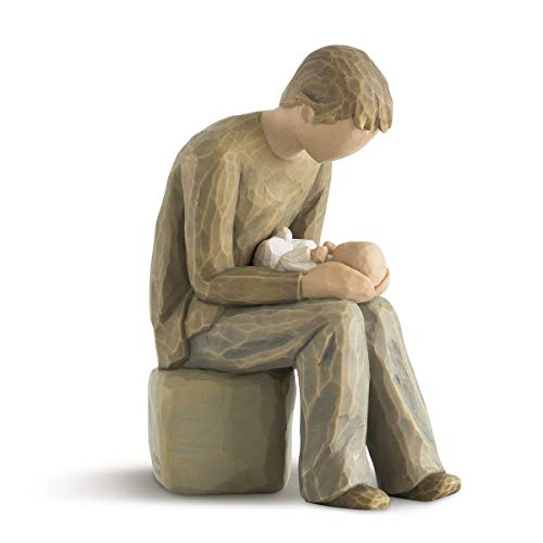 Willow Tree New Dad, Sculpted Hand-Painted Figure