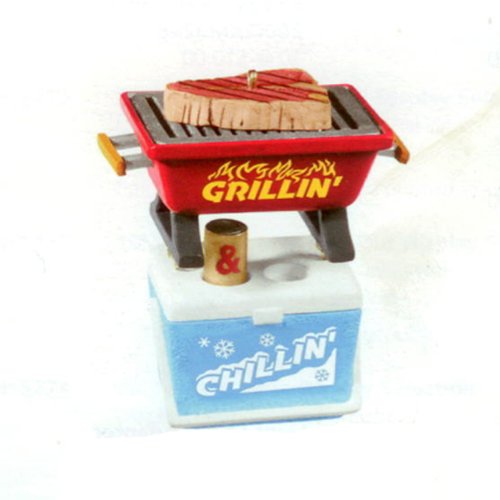 Hallmark Keepsake Ornament Grillin' and Chillin' - Steak and Drink 2012