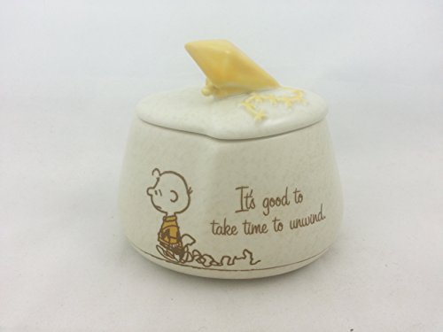 Hallmark Peanuts - Charlie Brown Kite Jar - "It's good to take time to unwind."