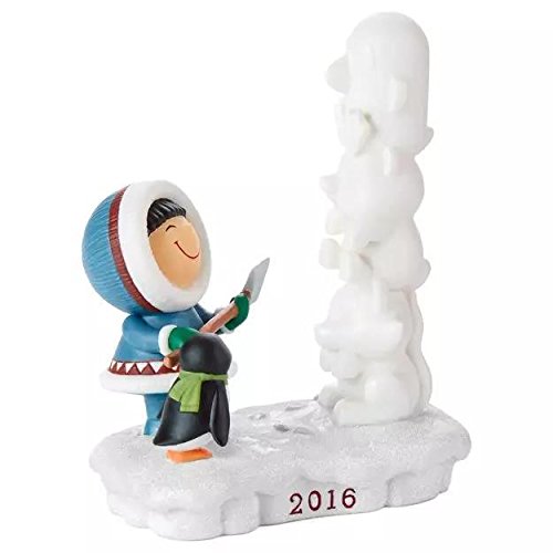 Hallmark XKT2118 FROSTY FRIENDS DATED FIGURINE