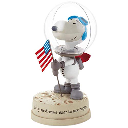 HMK Peanuts Let Your Dreams Soar Astronaut Snoopy Figurine, 5.5"